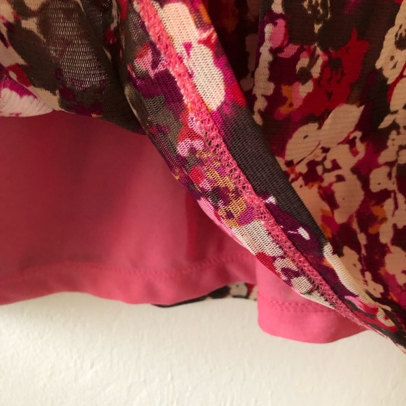 LIZ & CO Womens Semi Sheer Lined Semi Loose Top Size Medium 3/4 Sleeves - Picture 9 of 12